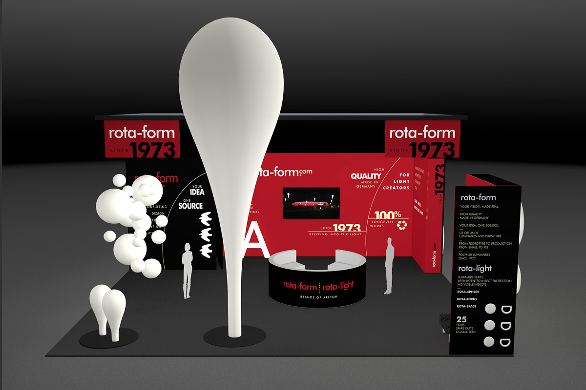 HAME-Hann-Messe-Konzept-&-Montage-Messebau-Germany-Ronny-Edelstein-Designatelier - Aricon GmbH - rota-form & rota-light - Standansicht - 3